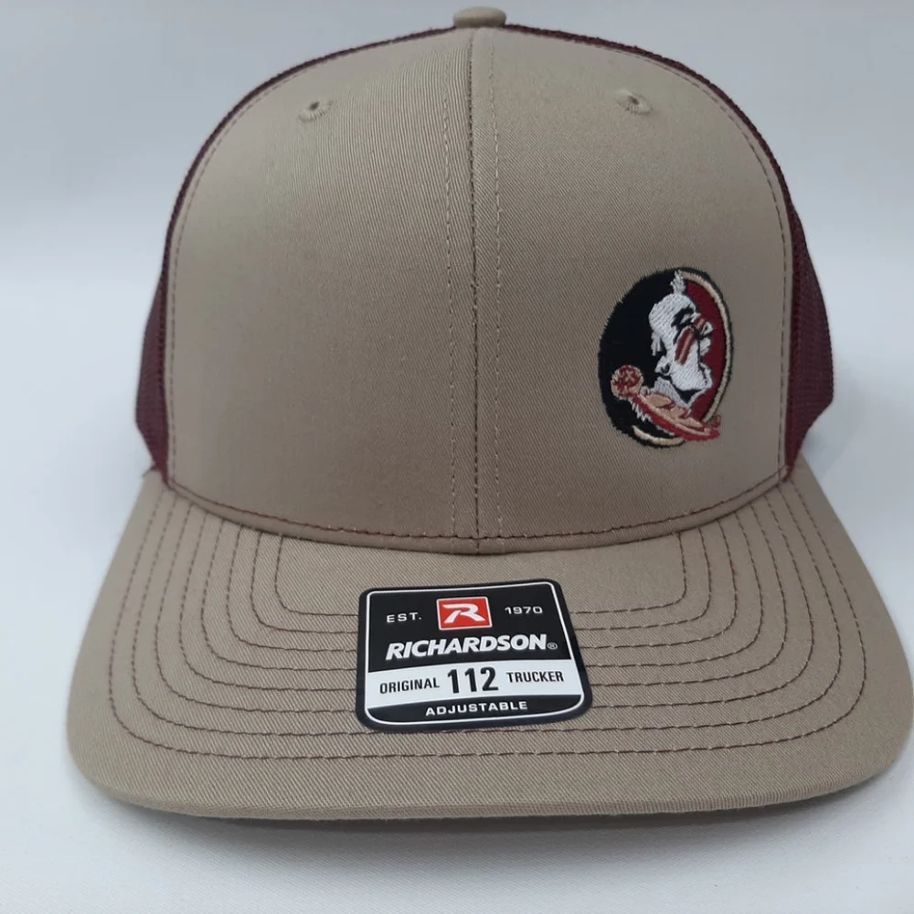 FSU Florida State Seminoles Richardson 112 Low Profile Snapback Mesh Baseball Tr